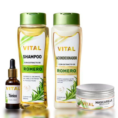 Sh + Aco + Masc + Ton_Mesa de trabajo 1 Kit Romero – Limpieza Profunda y Crecimiento Capilar